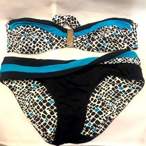 Reversible bottom Jag swimsuit, M